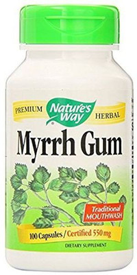 

Nature's Way Myrrh Gum 550 mg 100 Capsules(100 No)