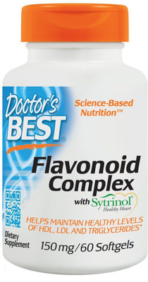 

Doctor's Best Flavonoid Complex with Sytrinol - 150 mg - 60 Softgels(60 No)
