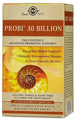 

Solgar ProbiÂ® 30 Billion - 30 Vegetable Capsules(30 No)