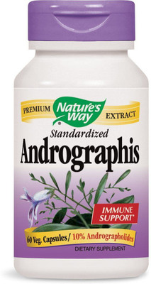 

Nature's Way Andrographis Standardized - 60 Vegetarian Capsules(60 No)