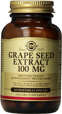 

Solgar Grape Seed Extract 100 mg 60 Vegetable Capsules(60 No)