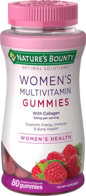 

Nature's Bounty Women's Multivitamin Gummies Raspberry - 50 mg - 80 Gummies(80 No)