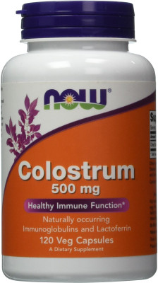 

Now Foods Colostrum 500 mg 120 Veggie Caps(120 No)