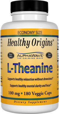 

Healthy Origins L-Theanine 100 mg 180 Veggie Caps(180 No)