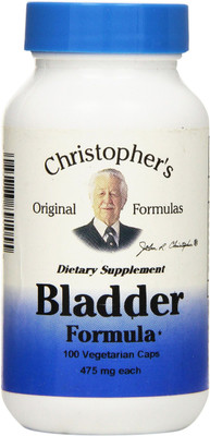 

Christopher Original Formulas Bladder Formula 475 mg Each 100 Veggie Caps(100 No)