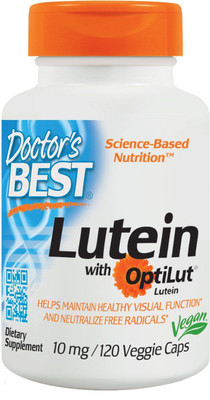 

Doctor's Best Lutein with OptiLut 10 mg 120 Veggie Caps(120 No)