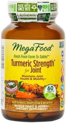 

MegaFood Turmeric Strength' for Joint - 60 Tablets(60 No)