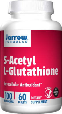 

Jarrow Formulas S-Acetyl L-Glutathione 100 mg 60 Tablets(60 No)