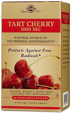 

Solgar Tart Cherry - 1000 mg - 90 Vegetable Capsules(90 No)