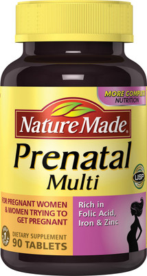 

Nature Made Multi Prenatal 90 Tablets(90 No)
