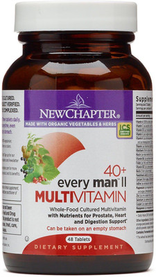 

New Chapter Every Man II 40 Plus Multivitamin - 48 Tablets(48 No)