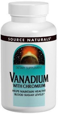 

Source Naturals Vanadium with Chromium 90 Tablets(90 No)