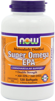 

Now Foods Super Omega EPA Molecularly Distilled 120 Softgels(120 No)