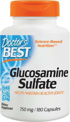 

Doctor's Best Glucosamine Sulfate - 750 mg - 180 Capsules(180 No)