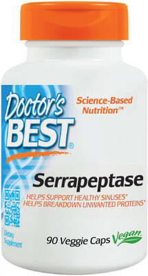 

Doctor's Best Best Serrapeptase 40000 SPU 90 Veggie Caps(90 No)