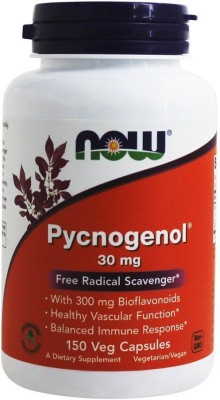 

Now Foods Pycnogenol - 30 mg - 150 Veg Capsules(150 No)