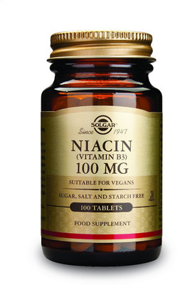 

Solgar Niacin Vitamin B3 - 100 mg - 100 Tablets(100 No)