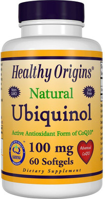 

Healthy Origins Ubiquinol Kaneka QH 100 mg 60 Softgels(60 No)