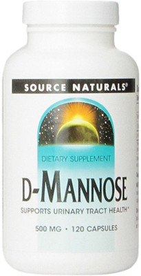 

Source Naturals D-Mannose 500 mg 120 Capsules(120 No)