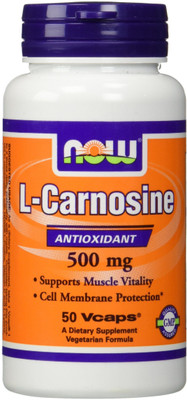 

Now Foods L-Carnosine 500 mg 50 Veg Capsules(50 No)