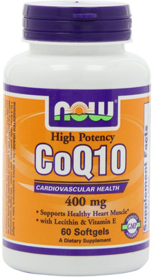 

Now Foods CoQ10 - 400 mg - 60 Softgels(60 No)