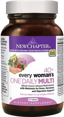 

New Chapter Every Woman's One Daily 40 Plus Multivitamin - 72 Tablets(72 No)