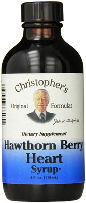 

Christopher Original Formulas Hawthorn Berry Heart Syrup - 4 fl oz(120 ml)