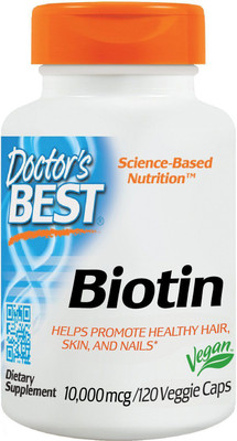 

Doctor's Best Best Biotin 10000 mcg 120 Veggie Caps(120 No)