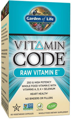 

Garden Of Life Vitamin Code RAW Vitamin E' - 60 Vegetarian Capsules(60 No)