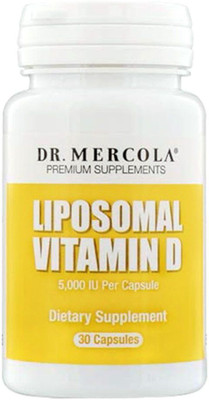

Dr. Mercola Liposomal Vitamin D - 5000 IU - 30 Capsules(30 No)