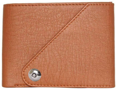 

SHOPLINE Men Brown Artificial Leather Wallet(5 Card Slots)