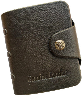 

Peacock Mundkar Boys Casual Black Artificial Leather Wallet(6 Card Slots)