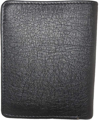 

SHOPLINE Men Black Artificial Leather Wallet(6 Card Slots)