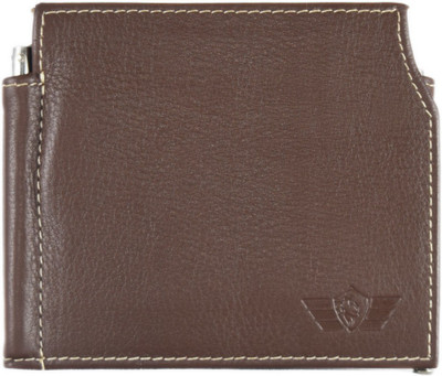 

Royal Craft Men Casual Brown Genuine Leather Money Clip(6 Card Slots)