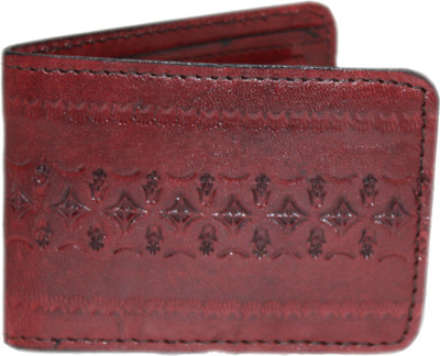 

Yuva Men Maroon Genuine Leather Wallet(4 Card Slots)