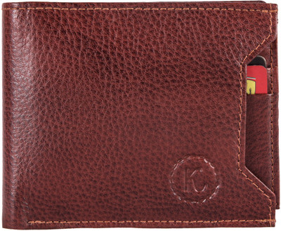 

K'Mirada Men Brown Genuine Leather Wallet(6 Card Slots)