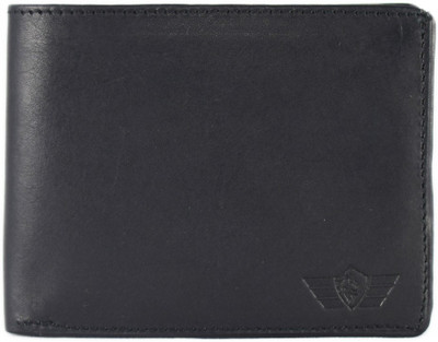 

Royal Craft Men Black Genuine Leather Wallet(5 Card Slots)