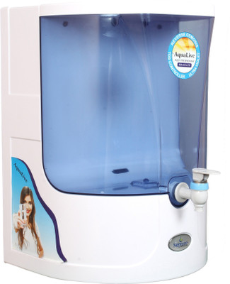 

Aqualive Neptune 10 L RO + UV Water Purifier(White)
