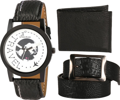 

Jack Klein Analog Watch Combo(Black)