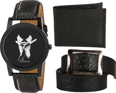 

Jack Klein Analog Watch Combo(Black)