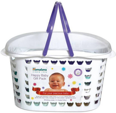 

Himalaya Happy Baby Gift Pack Mini basket 7s(White)