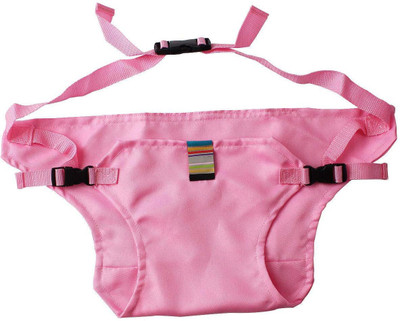 

Zahuu Baby Safety Seat Strap Baby Carrier(Pink, Back Carry)