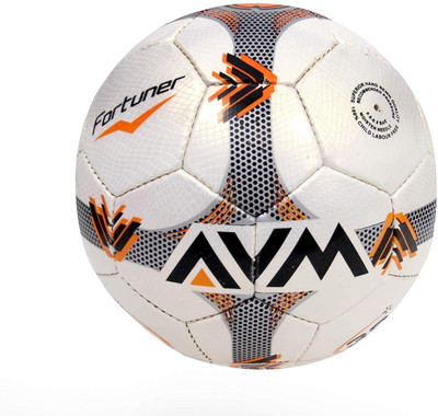 

AVM Fortuner Football - Size: (Pack of 1, Multicolor, White and orange
