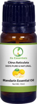 

Ks Essentials 100% Pure Mandarin Essential Oil (Citrus reticulata) Natural Therapeutic Grade(10 ml)