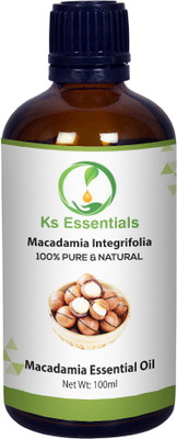 

Ks Essentials 100% Pure Macadamia Essential Oil (Macadamia integrifolia) Natural Therapeutic Grade(100 ml)