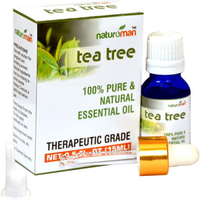 

Naturoman Tea Tree Pure and Natural Therapeutic Grade Essential Oil(15 ml)