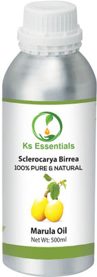 

Ks Essentials 100% Pure Marula Oil Carrier Oil (Sclerocarya Birrea)(500 ml)