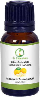 

Ks Essentials 100% Pure Mandarin Essential Oil (Citrus reticulata) Natural Therapeutic Grade(15 ml)