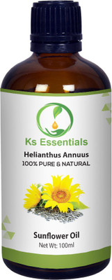 

Ks Essentials 100% Pure Sunflower Carrier Oil (Helianthus Annuus)(100 ml)
