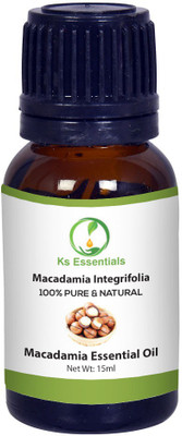 

Ks Essentials 100% Pure Macadamia Essential Oil (Macadamia integrifolia) Natural Therapeutic Grade(15 ml)